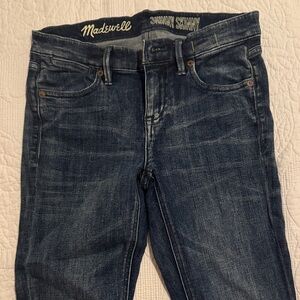 Madewell Dark Wash Skinny Jeans